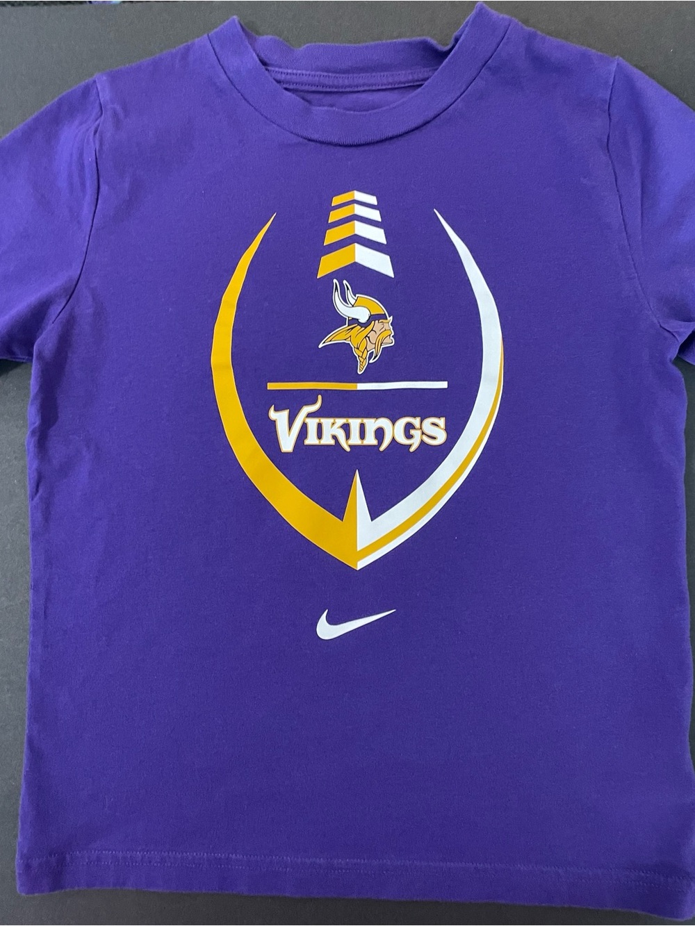 Nike Kids Purple Minnesota Vikings Graphic Tee